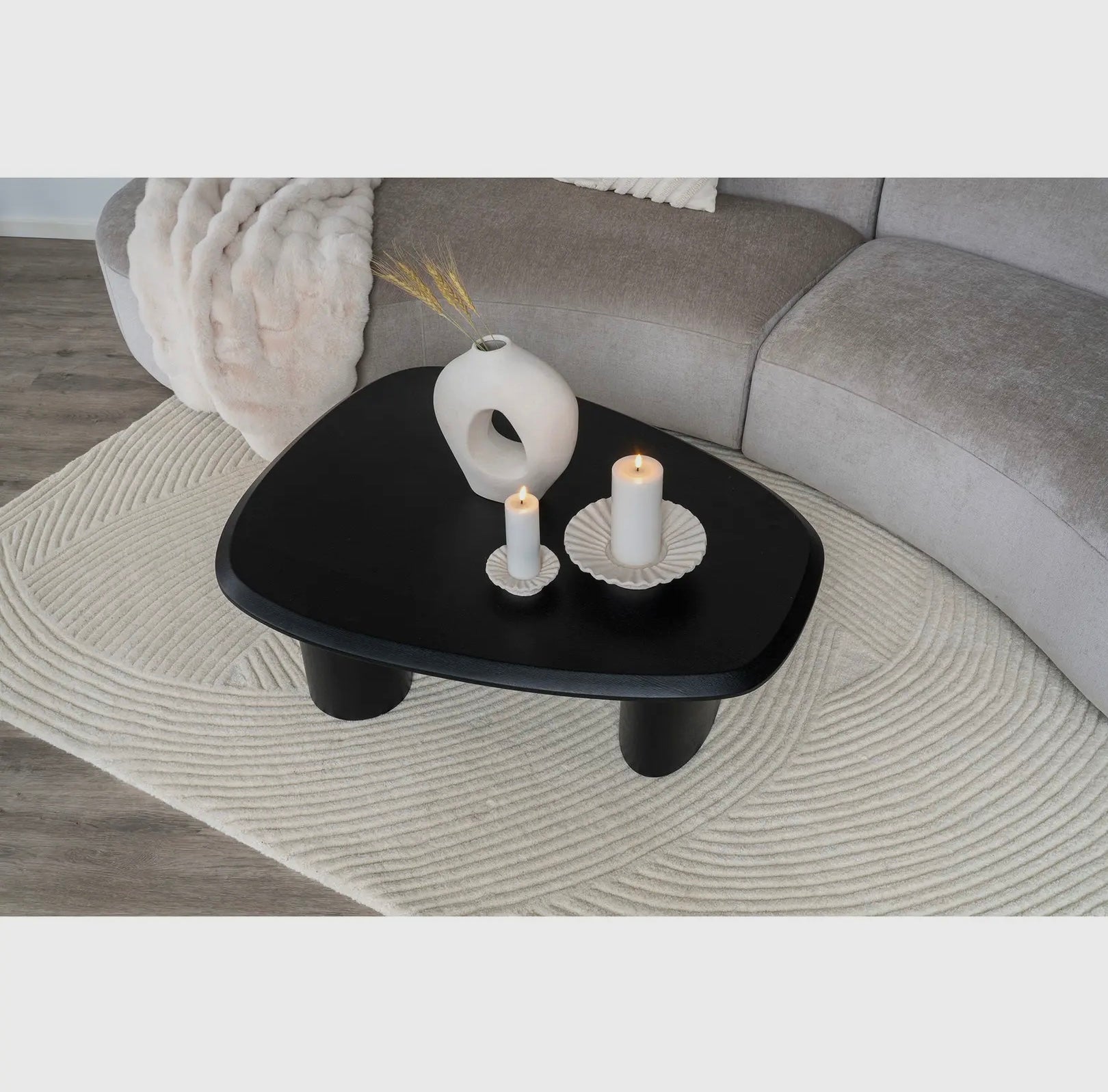 Keramik Vase weiß - GRAYSS FASHION