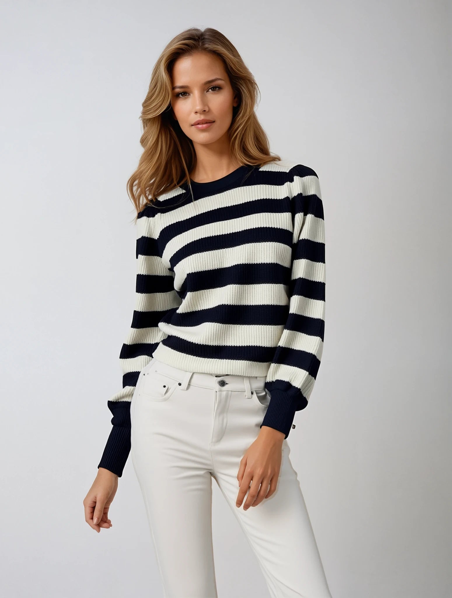 Moves Pullover gestreift - GRAYSS FASHION