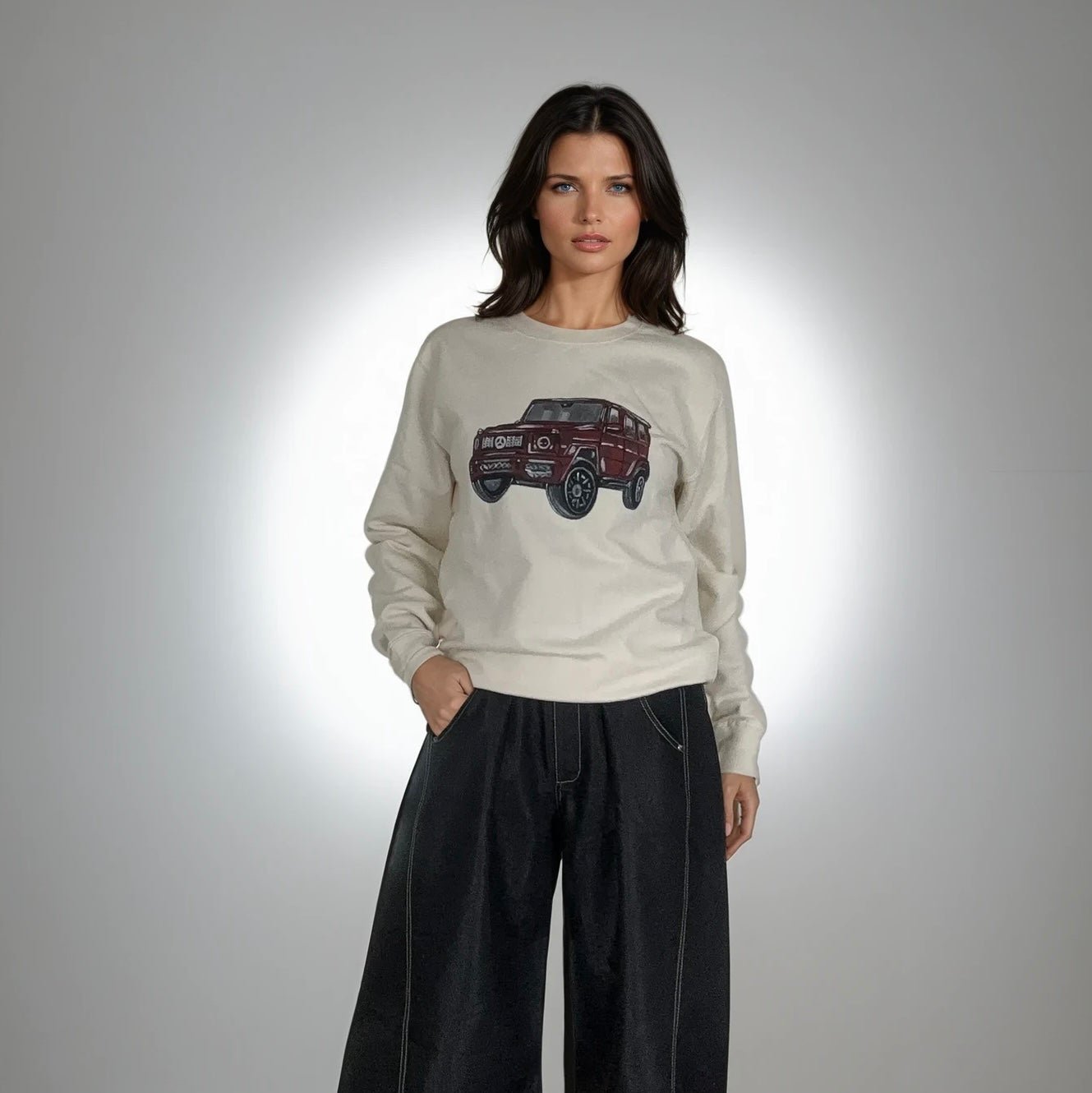 W. Ogurez Sweatshirt G - Wagon - GRAYSS FASHION