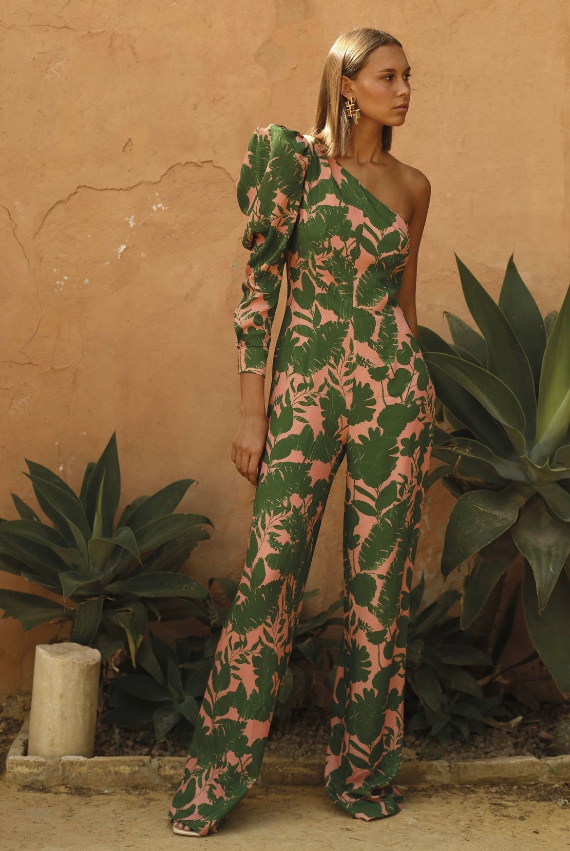 Jumpsuit floral Meryfor - GRAYSS FASHION & HOME