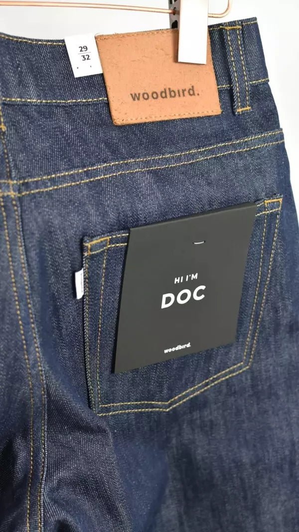 Woodbird Jeans Doc blue - GRAYSS FASHION